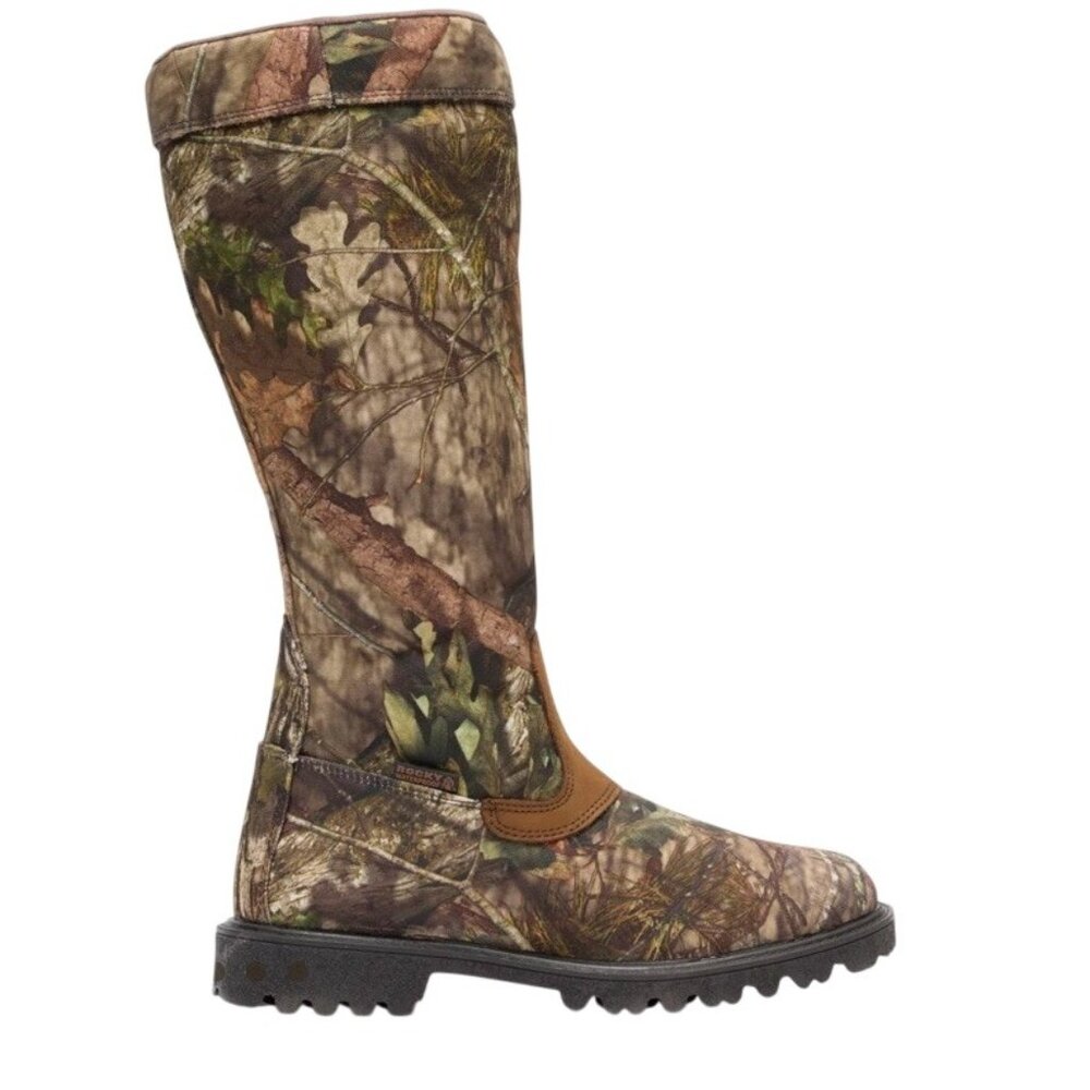ROCKY LOW COUNTRY 16" WATERPROOF SIDE-ZIP SNAKE BOOTS RKS0232 Men’s Size 11W - Picture 2 of 16